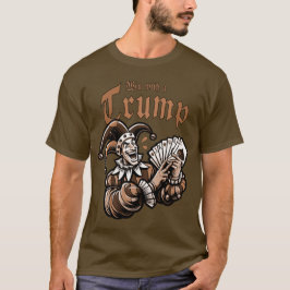 Camiseta Win With A Trump - Skat, Romee der Poker?