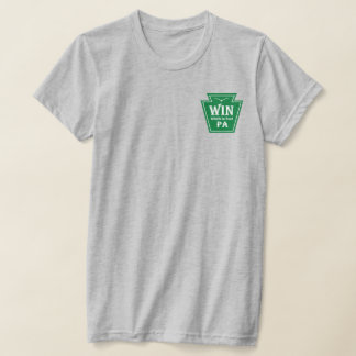Camiseta WIN Women’s Logo com código QR