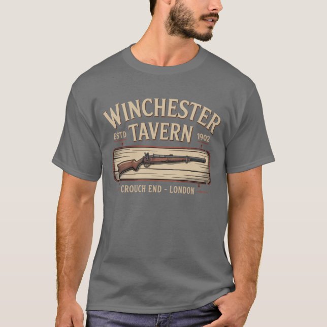 Camiseta Winchester Tavern (Frente)