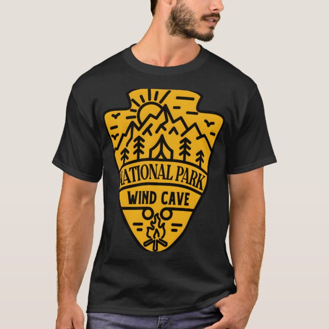 Camiseta Wind Cave � Spirit of Adventure (Frente)