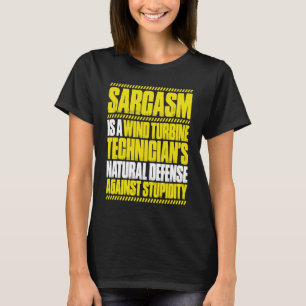 Camiseta Wind Power Sarcasm Wind Turbine Technician