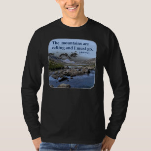 Camiseta Wind River está chamando