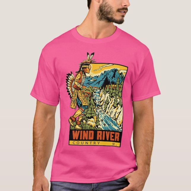 Camiseta Wind River Wyoming (Frente)