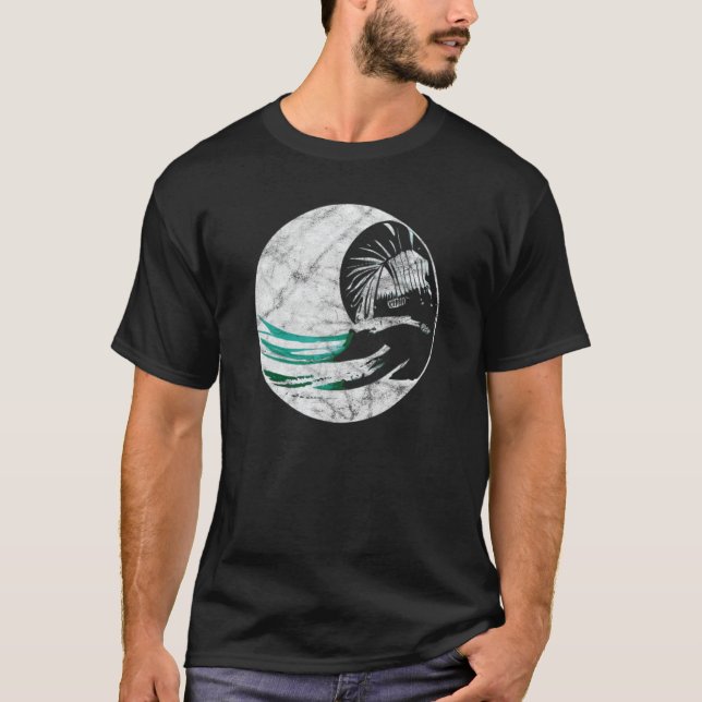Camiseta Wind Surfer Kite Jetski Hawaii Beach Ocean Wave Su (Frente)
