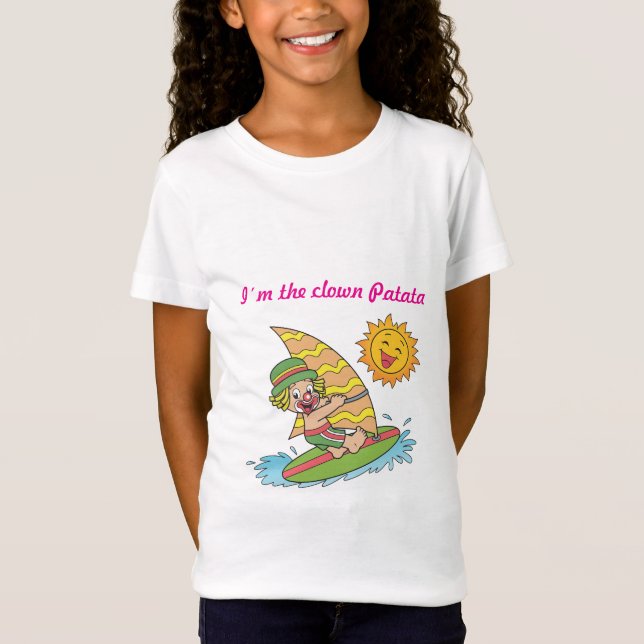 Camiseta Wind Surfing Clown T-Shirt (Frente)