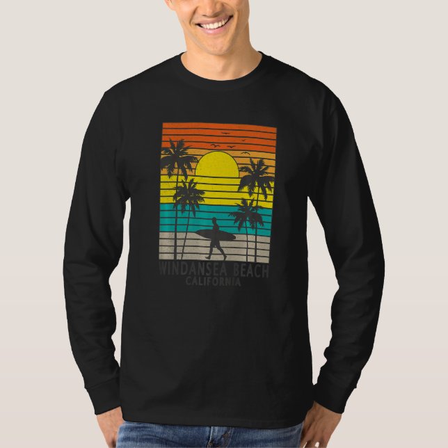 Camiseta Windansea Beach California CA Surfer Surfing Surf  (Frente)