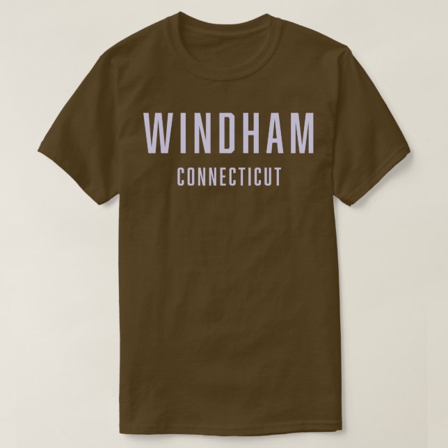 Camiseta Windham Connecticut TShirt (Frente do Design)