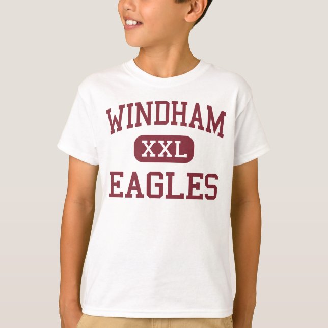 Camiseta Windham - Eagles - Segundo grau - Windham Maine (Frente)