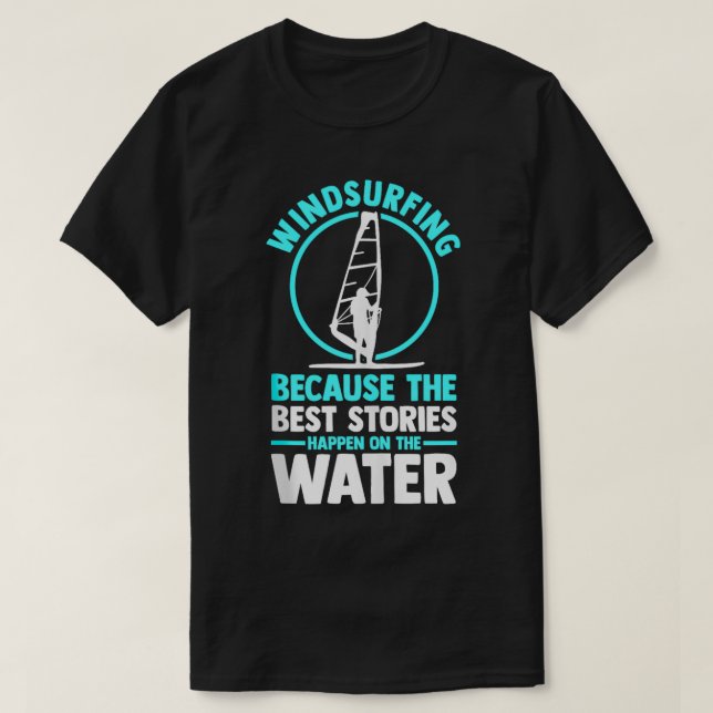 Camiseta Windsurf Windsurfer Windsurfing 14 (Frente do Design)