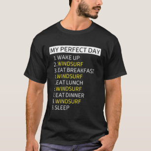 Camiseta Windsurfer do Dia de Navegação no Humor