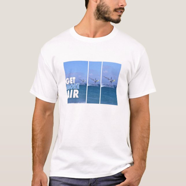 Camiseta Windsurfer no t-shirt do ar (Frente)