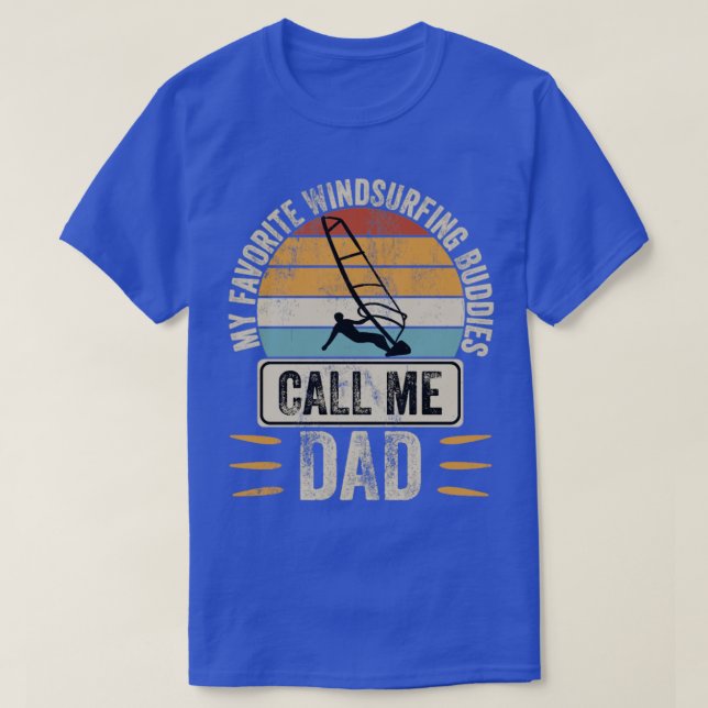 Camiseta Windsurfer Pai (Frente do Design)