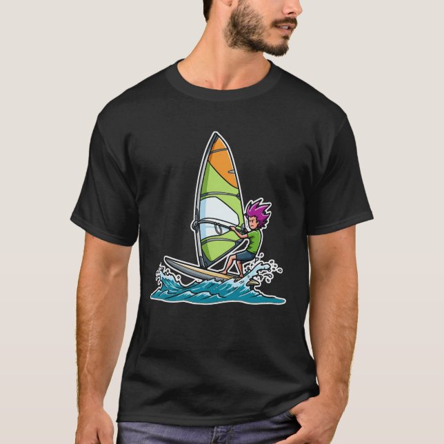 Camiseta Windsurfer Windows (Frente)