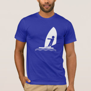 Camiseta Windsurfing azul