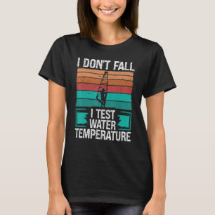 Camiseta Windsurfing Falling I don Fall Vintage Rig Windsu