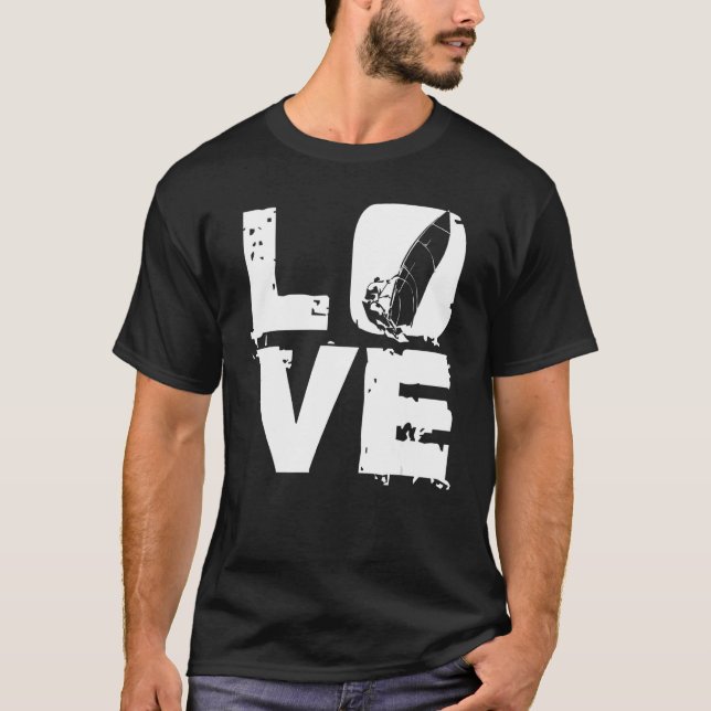 Camiseta Windsurfing Love Windsurf Surfing Windsurfer 1 (Frente)