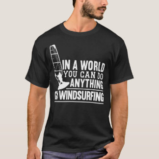 Camiseta Windsurfing Surfing Board Water Sports