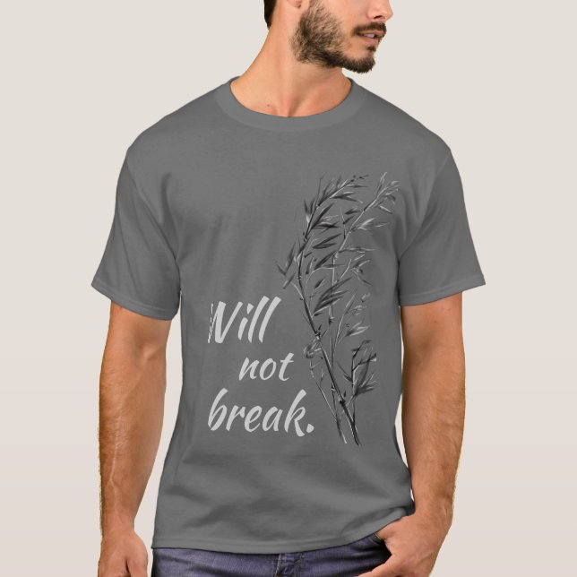 Camiseta Windswept Bamboo, bent bamboo (Frente)