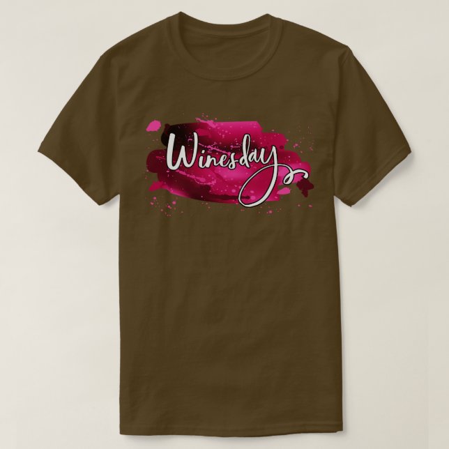 Camiseta Winesday III (Frente do Design)