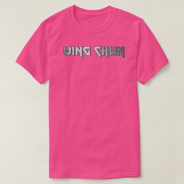 Camiseta Wing Chun (Frente do Design)