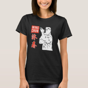 Camiseta Wing Chun Chinês Shaolin Mestre China Wing Tsun