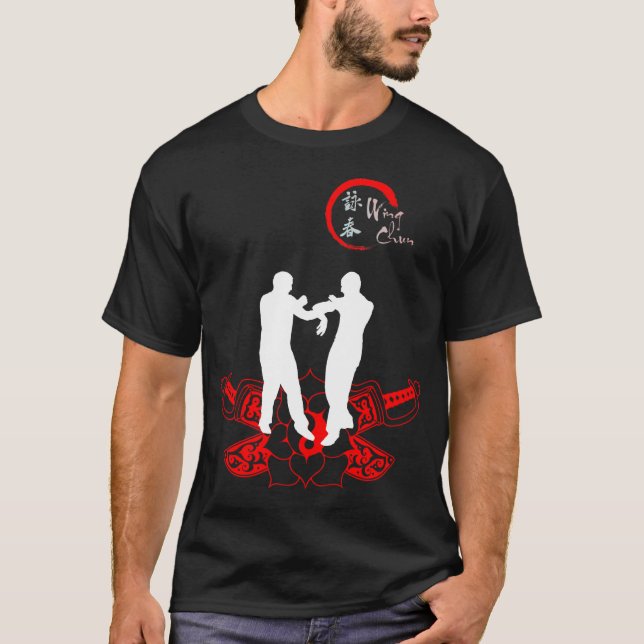 Camiseta Wing Chun Kung Fu Moment Self-Defense T-Shirt (Frente)