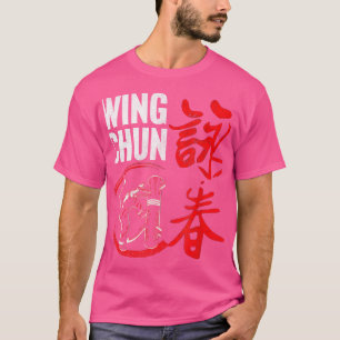 Camiseta Wing Chun Kung Fu Para Fãs De Artes Marciais Mma