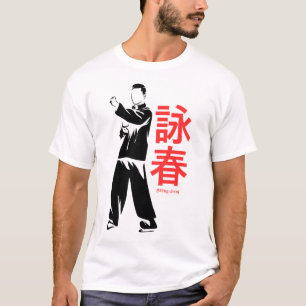 Camiseta Wing Chun Martial Arts Kung Fu