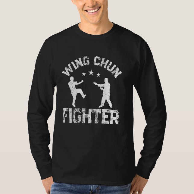 Camiseta Wing Chun Martial Arts - Wing Chun Fighter (Frente)