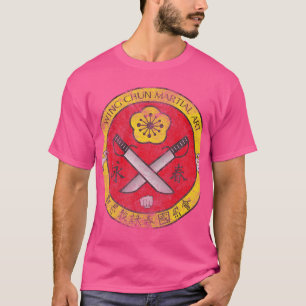 Camiseta Wing Chun Tsun Arte Marcial Sword Gym Train Kung F