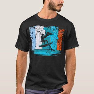 Camiseta Wing Surf Wing Foil Wingsurfer Retro