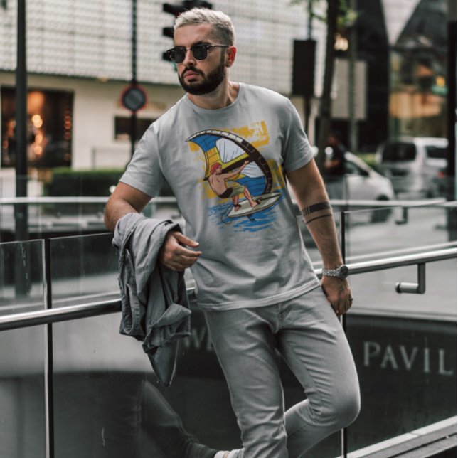 Camiseta Wing Surfing (Criador carregado)