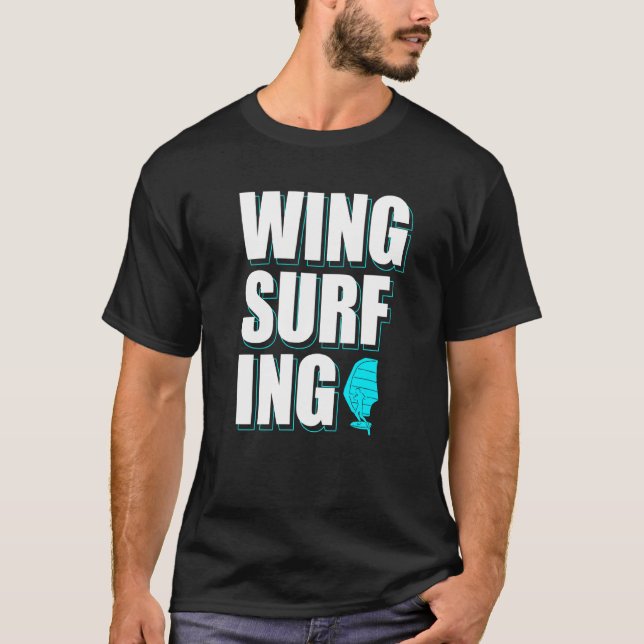 Camiseta Wing Surfing Wing Foil Wingsurf 1 (Frente)