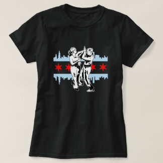Camiseta Wing Tsun Chicago Skyline