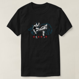 Camiseta Wing Tsun Illinois Black T-Shirt