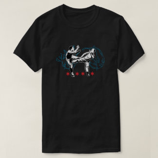 Camiseta Wing Tsun Illinois Black T-Shirt
