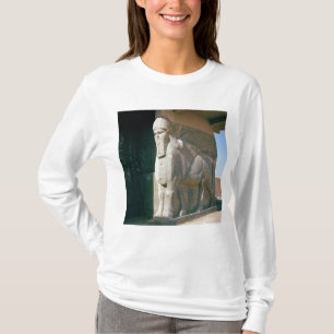 Camiseta Winged humano-dirigiu o touro, período