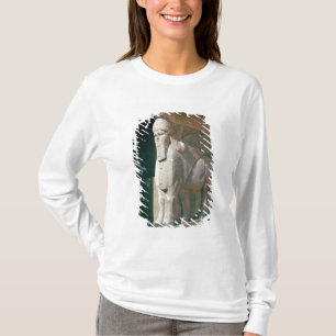 Camiseta Winged humano-dirigiu o touro, período