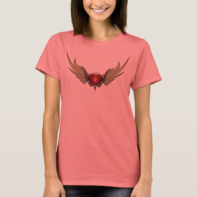 Camiseta Winged-Love (Frente)
