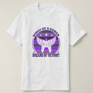 Camiseta Wings of a Gamer T-Shirt – Dreams of Victory Gamin