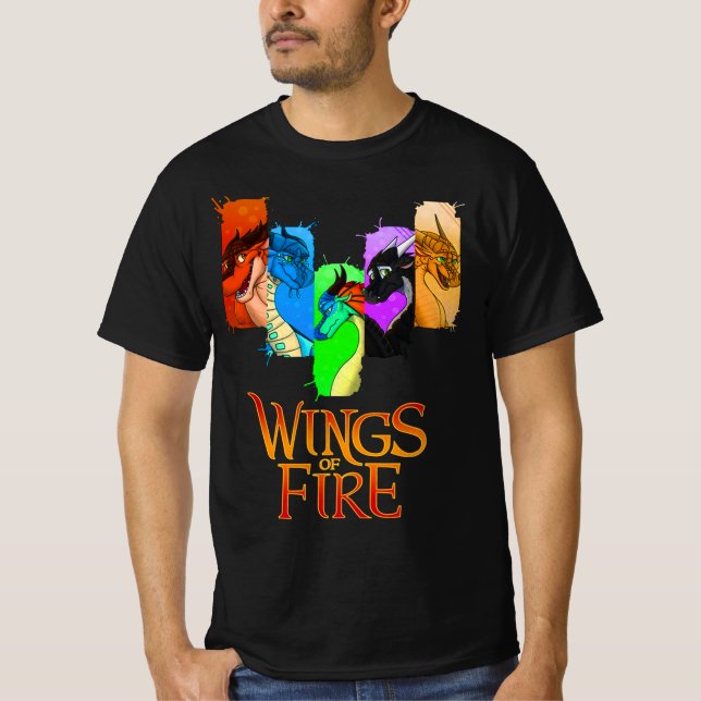 Camiseta Wings Of Fire retro (Frente)
