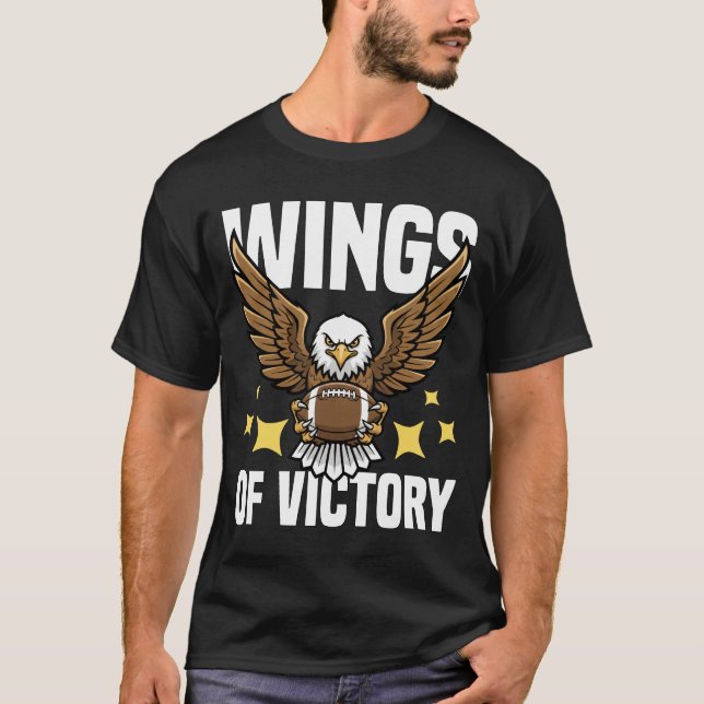 CAMISETA WINGS OF VICTORY - PHILADELPHIA FOOTBALL (Frente)
