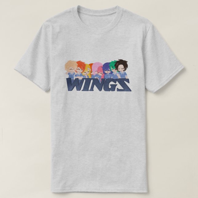 Camiseta Wingz (Frente do Design)