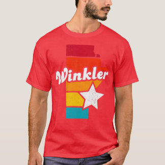 Camiseta Winkler Manitoba Canada Vintage afressou Souveni