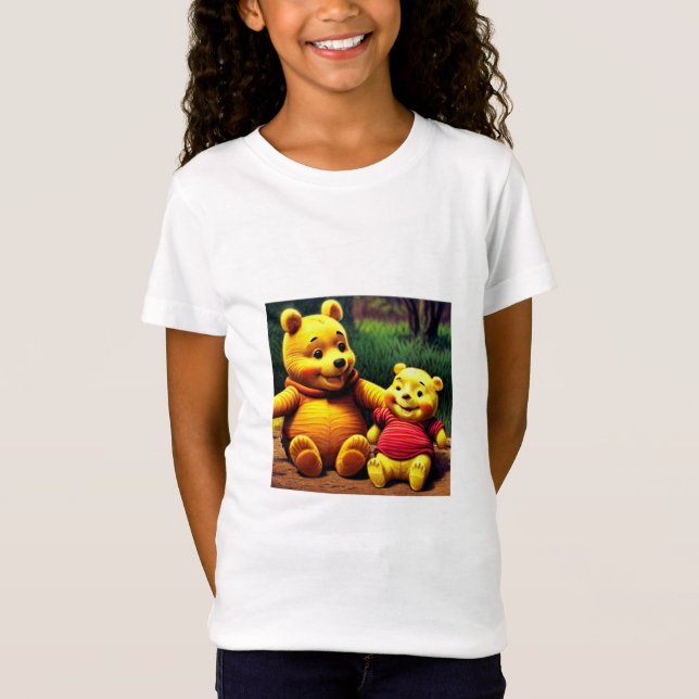 Camiseta Winnie, o Pooh 6. (Frente)