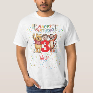 Camiseta Winnie the Pooh   Feliz Aniversário