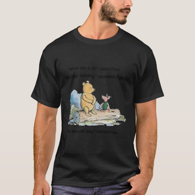 Camiseta Winnie The Pooh Taco Terça (Frente)