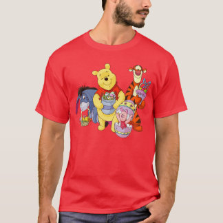 Camiseta Winniehe Pooh Easter Characters retro