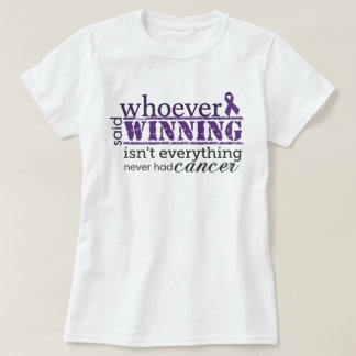 Camiseta Winning Is Everything Cancer Awareness