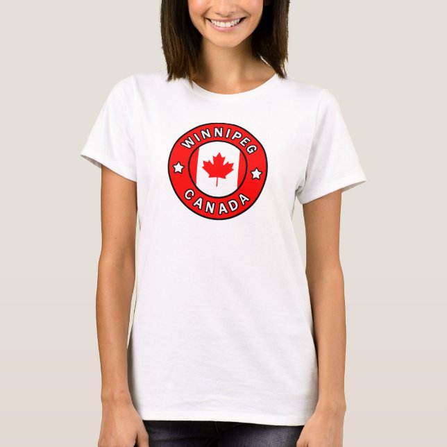 Camiseta Winnipeg Canadá (Frente)
